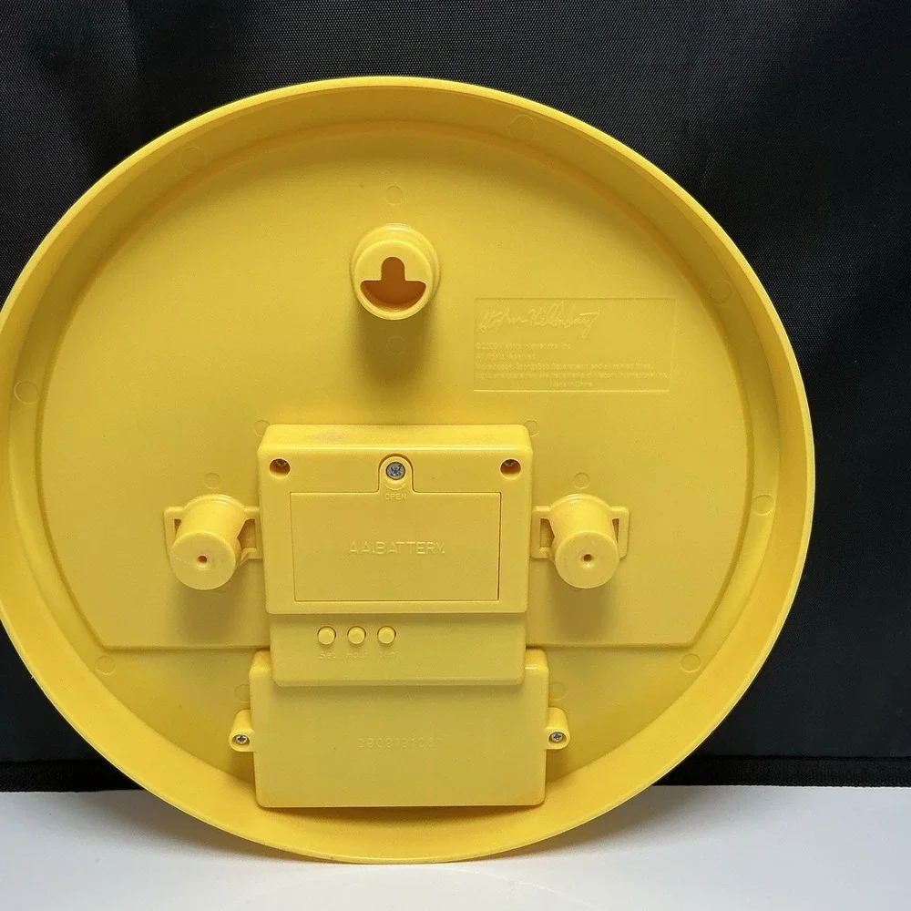2009 Spongebob SquarePants Nickelodeon Holographic Do The Jelly Wall Clock